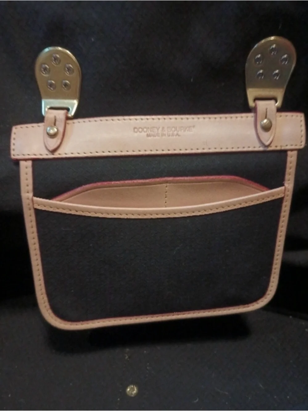 🖤💛 VINTAGE DOONEY AND BOURKE CABRIOLET WEEKENDER! - Picture 14 of 16
